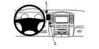 Brodit ProClip 853222 voor Lexus LX Series
