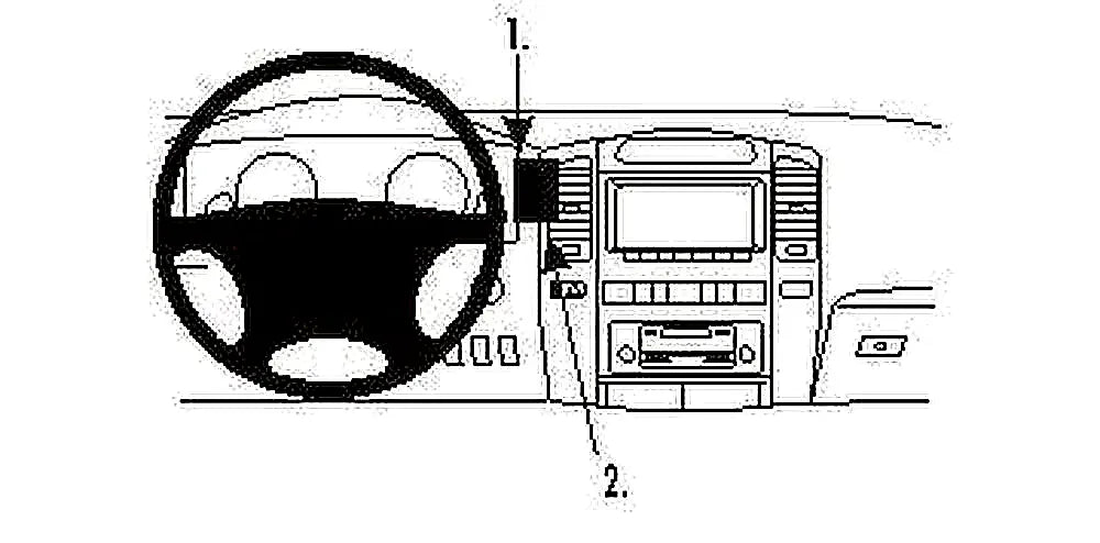 Brodit ProClip 853222 voor Lexus LX Series