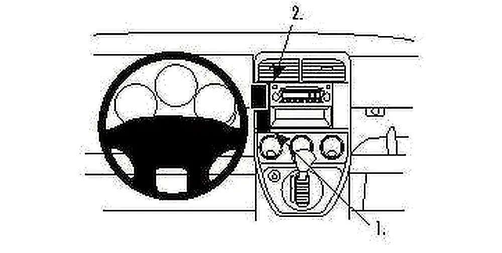 Brodit ProClip 853227 voor Honda Element