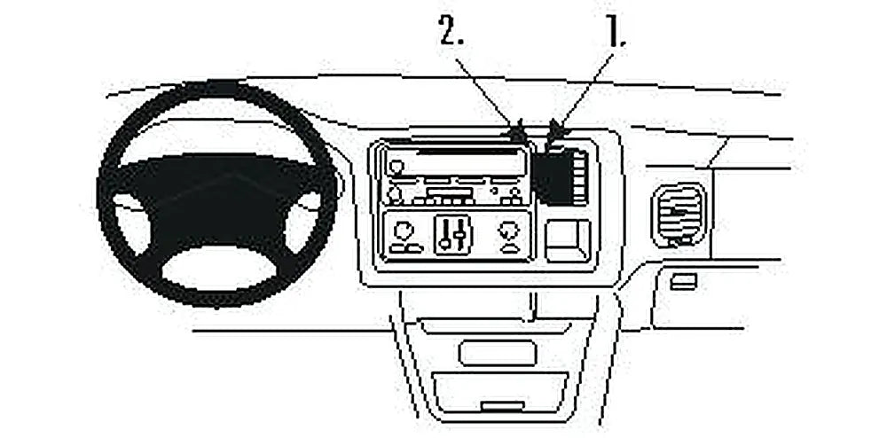 Brodit ProClip 853233 voor Cadillac EXT