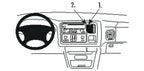 Brodit ProClip 853233 voor Cadillac EXT