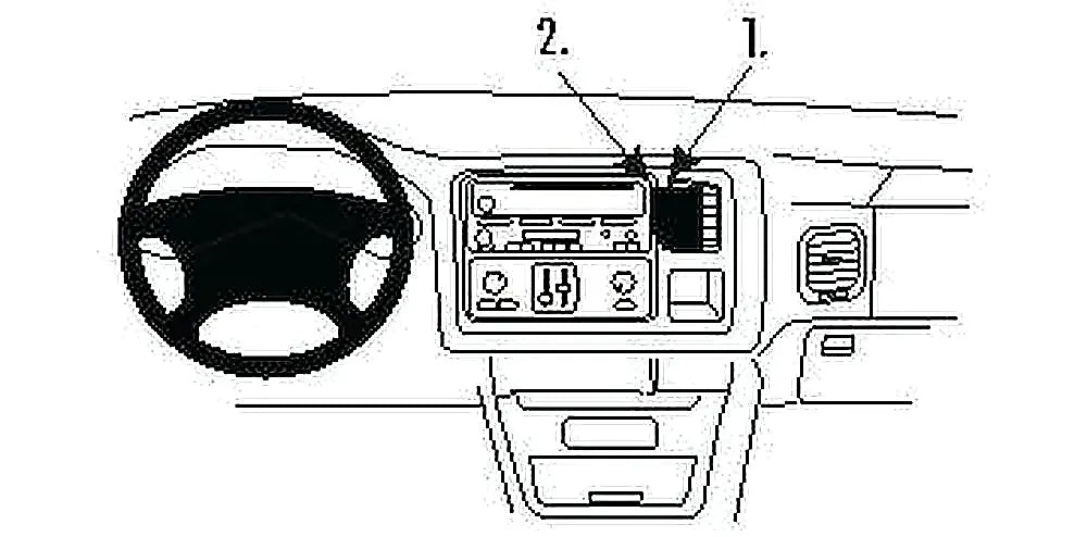 Brodit ProClip 853233 voor Cadillac EXT