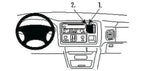 Brodit ProClip 853233 voor Cadillac EXT