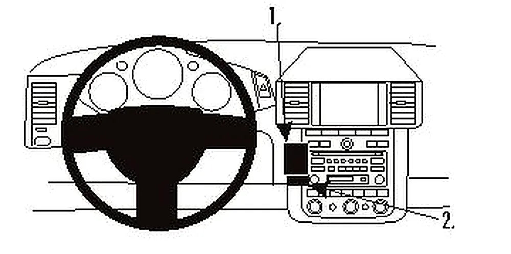 Brodit ProClip 853236 voor Nissan Murano