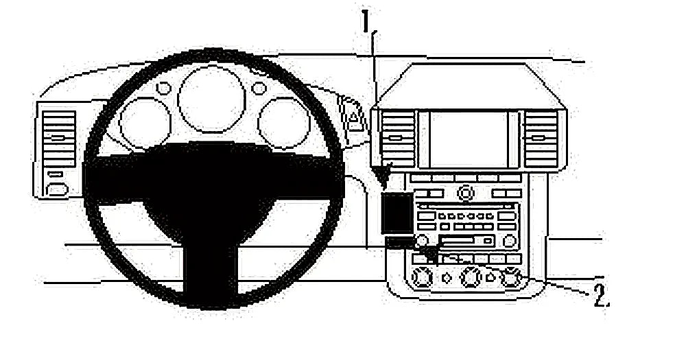 Brodit ProClip 853236 voor Nissan Murano