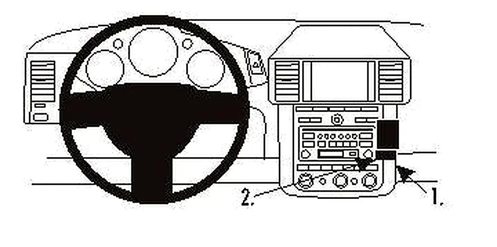 Brodit ProClip 853237 voor Nissan Murano