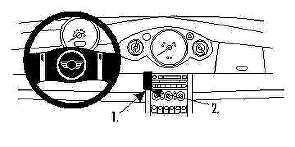 Brodit ProClip 853245 voor Mini Cooper Convertible