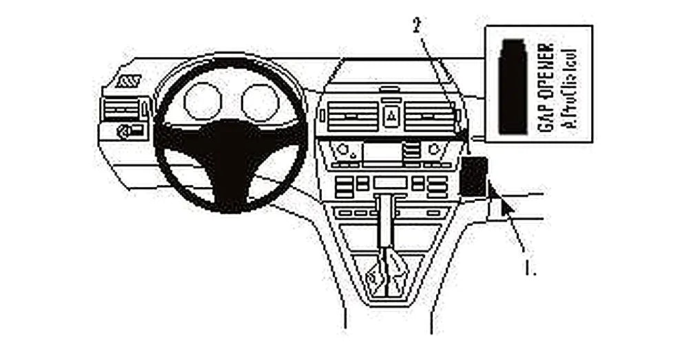 Brodit ProClip 853408 voor BMW X3