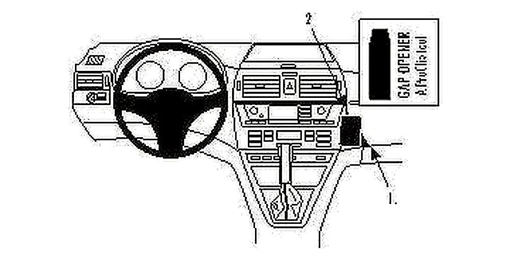 Brodit ProClip 853408 voor BMW X3