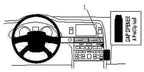 Brodit ProClip 853480 voor Audi S6
