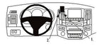 Brodit ProClip 853486 voor Lexus RX Series
