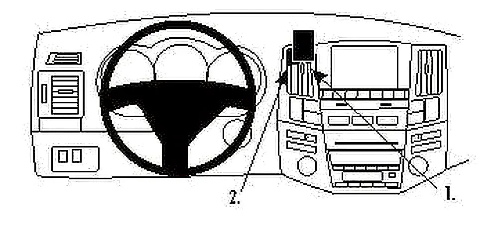 Brodit ProClip 853486 voor Lexus RX Series