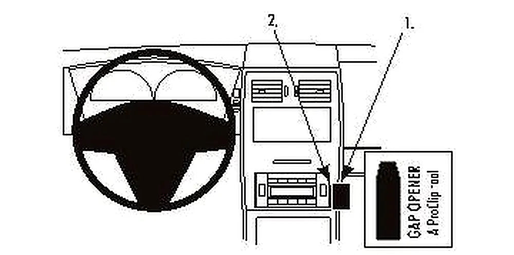 Brodit ProClip 853522 voor Cadillac XLR