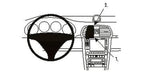 Brodit ProClip 853539 voor Porsche Carrera 911S