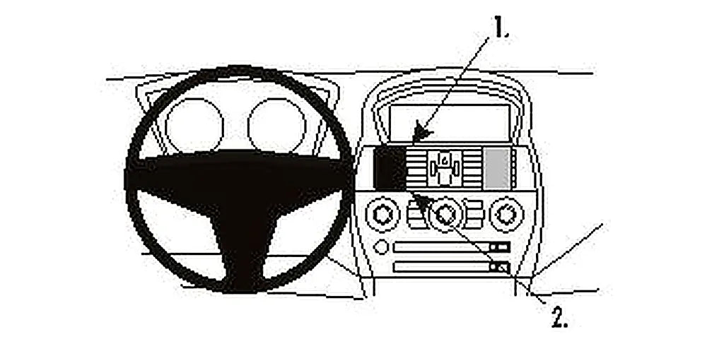 Brodit ProClip 853541 voor BMW 6-series E63, E64