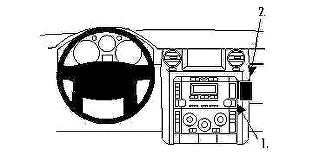Brodit ProClip 853573 voor Land Rover LR3
