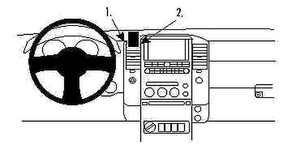 Brodit ProClip 853613 voor Nissan Pathfinder