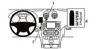 Brodit ProClip 853622 voor Mercedes Benz M-Class/ML