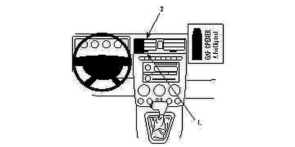 Brodit ProClip 853702 voor Hummer H3