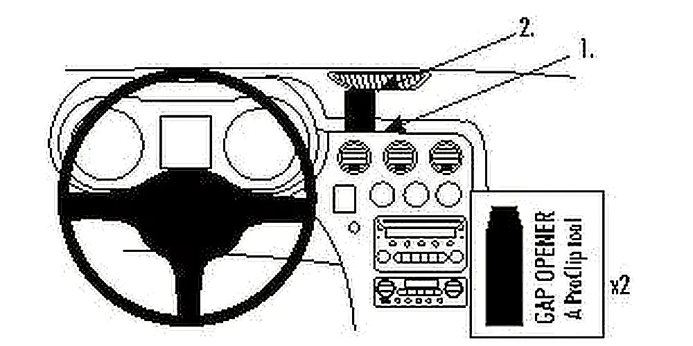 Brodit ProClip 853743 voor Alfa Romeo Spider/GTV