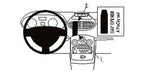 Brodit ProClip 853796 voor Renault Clio Tourer