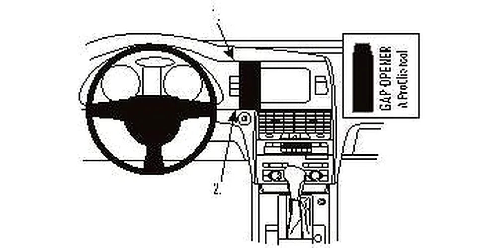 Brodit ProClip 853812 voor Audi Q7