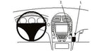 Brodit ProClip 853847 voor Lexus ES Series