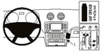 Brodit ProClip 853851 voor Mercedes Benz GL-Class