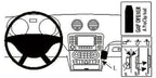 Brodit ProClip 853851 voor Mercedes Benz GL-Class