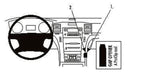 Brodit ProClip 853858 voor Cadillac EXT