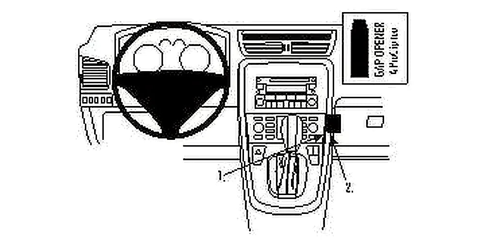 Brodit ProClip 853863 voor Fiat Croma