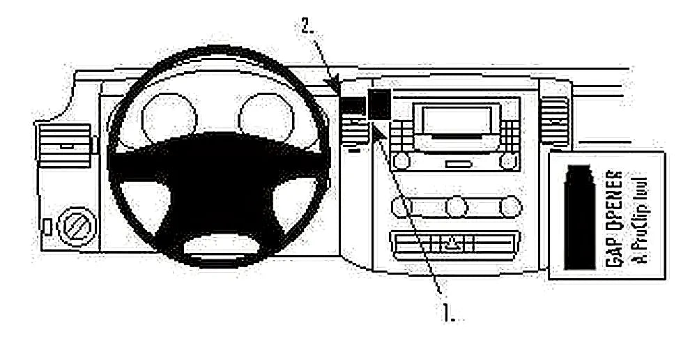 Brodit ProClip 853873 voor Dodge Sprinter