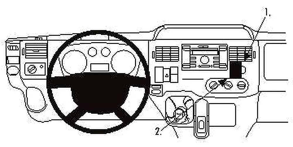 Brodit ProClip 853905 voor Ford Transit Tourneo