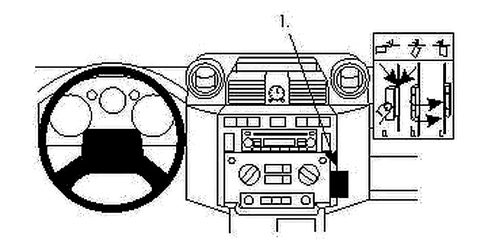 Brodit ProClip 854078 voor Land Rover Defender