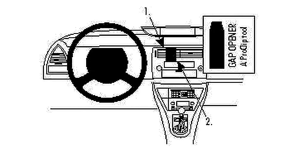 Brodit ProClip 854127 voor Citroen C4