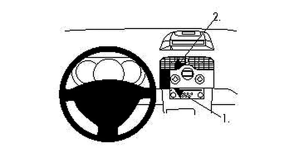 Brodit ProClip 854206 voor Renault Kangoo