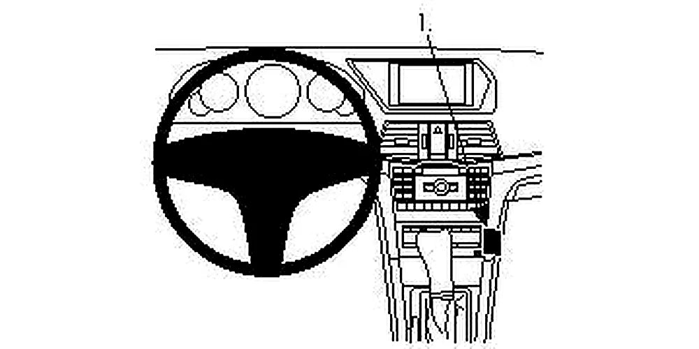 Brodit ProClip 854460 voor Mercedes Benz E-Class, Coupé