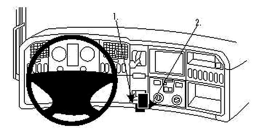 Brodit ProClip 854479 voor Scania R-series