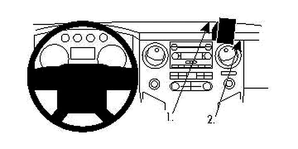 Brodit ProClip 854543 voor Ford Raptor