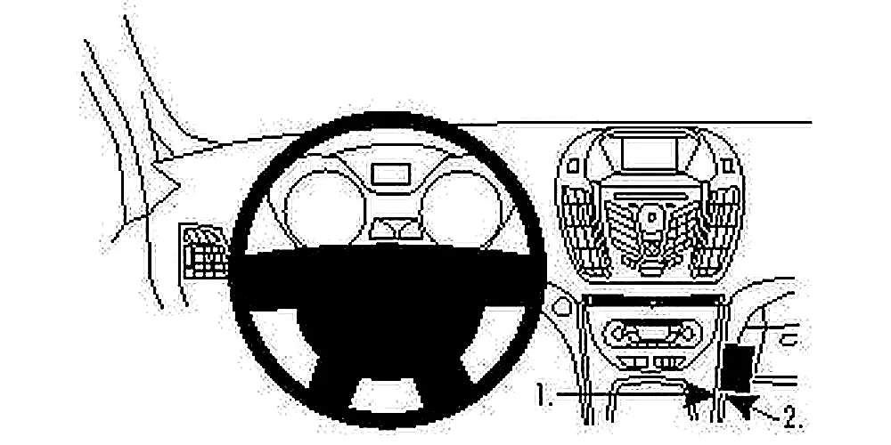 Brodit ProClip 854571 voor Ford Grand C-Max