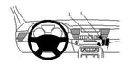 Brodit ProClip 854606 voor Audi A8