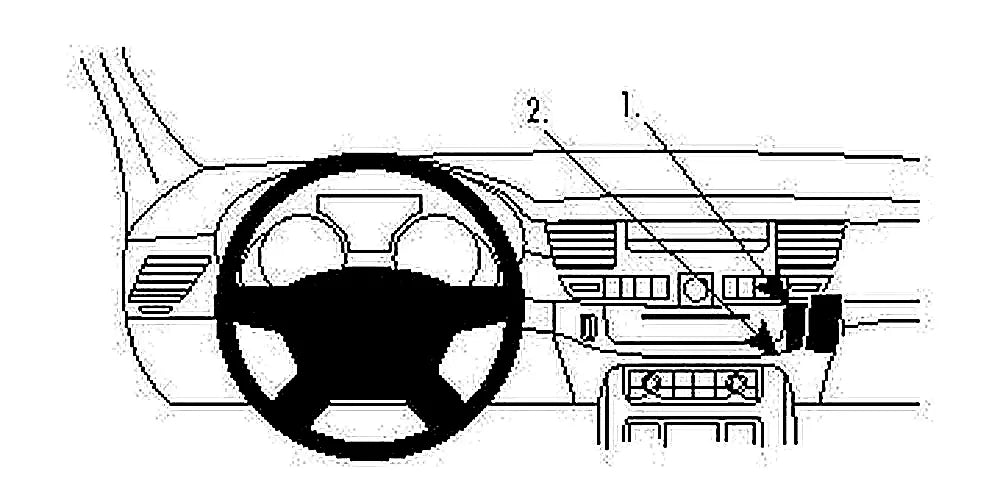 Brodit ProClip 854606 voor Audi A8