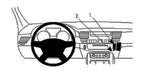 Brodit ProClip 854606 voor Audi A8