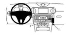 Brodit ProClip 854617 voor Mercedes Benz SLK-Class