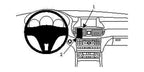Brodit ProClip 854631 voor Mercedes Benz CLS-Class