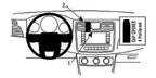 Brodit ProClip 854645 voor Chrysler 200 Convertible