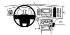 Brodit ProClip 854651 voor Dodge Charger