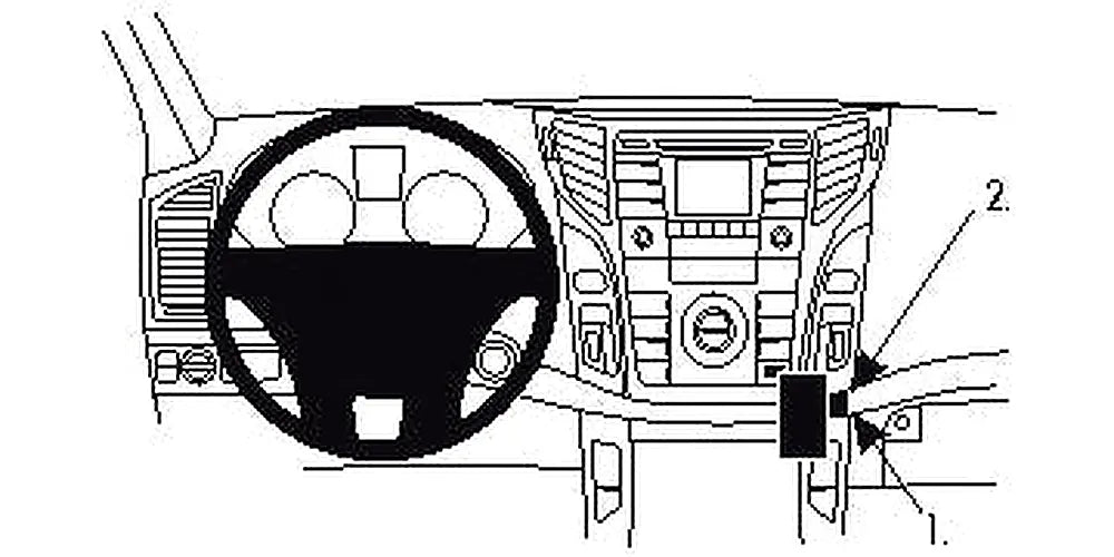 Brodit ProClip 854686 voor Hyundai i40