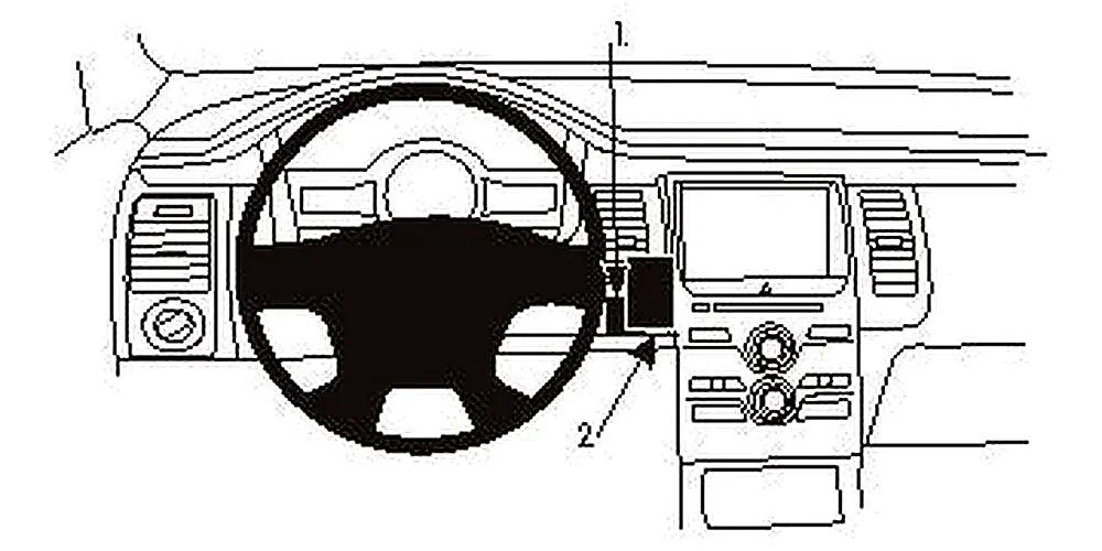Brodit ProClip 854844 voor Ford Flex