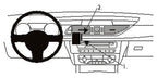 Brodit ProClip 854892 voor Audi S6